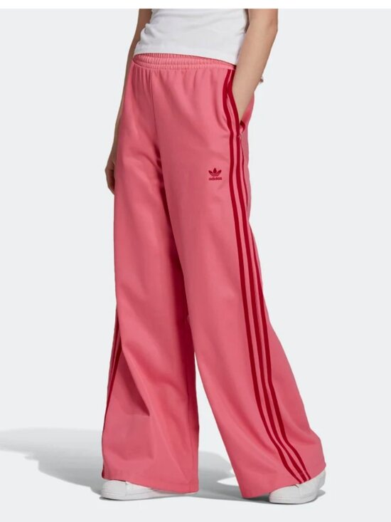 adidas Pants - NWT Adidas Wide Leg Track Pants in Red/Pink size M!
